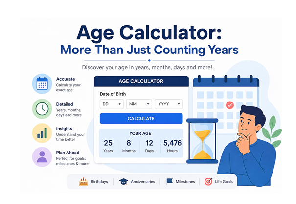 Age Calculator: More Than Just Counting Years